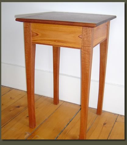Absolutely lovely in its simplicity, our custom Mahogany End Table is classy and sophisticated
